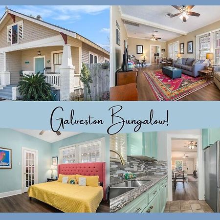 Beachy Bungalow! 2Bd, King Bed Galveston Buitenkant foto